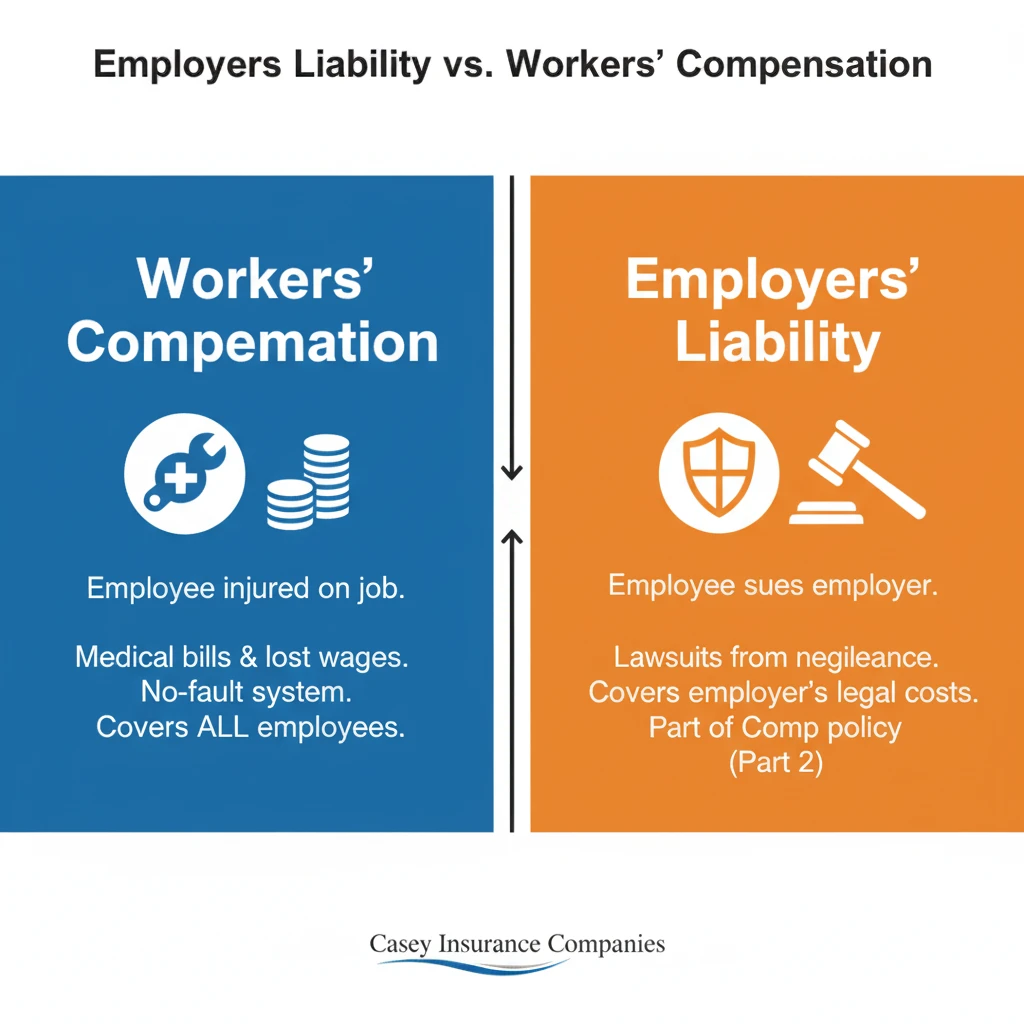 Employers Liability Insurance vs Workers Compensation