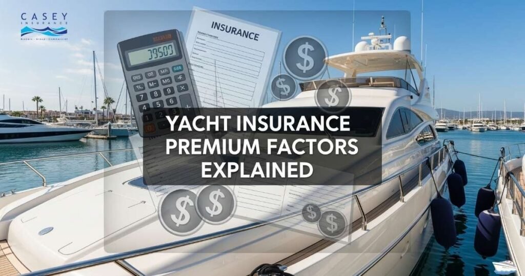 Factors That Influence Yacht Insurance Premiums: Complete Cost Guide