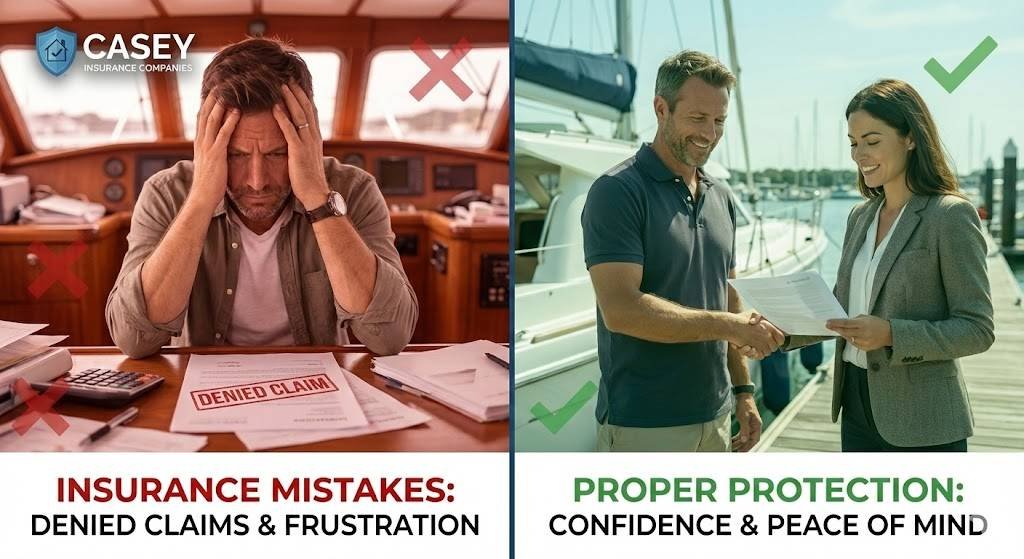 Marine Insurance Mistakes to Avoid: 7 Costly Errors Boat Owners Make