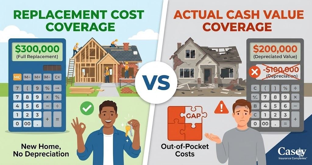 Replacement Cost vs Actual Cash Value: Choosing the Right Home Insurance Coverage
