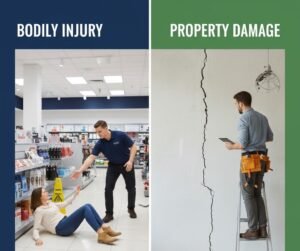Bodily injury liability vs property damage liability explained for business owners